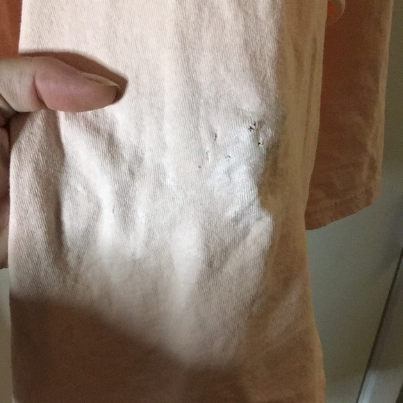 American Apparel / Los Angeles Apparel Le Weekend Tie Top Pink M/L - Picture 6 of 7